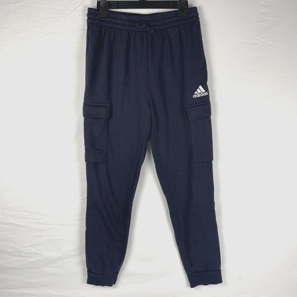 adidas Pants Adidas Jogger Mens Size Medium Blue Cargo Pocket